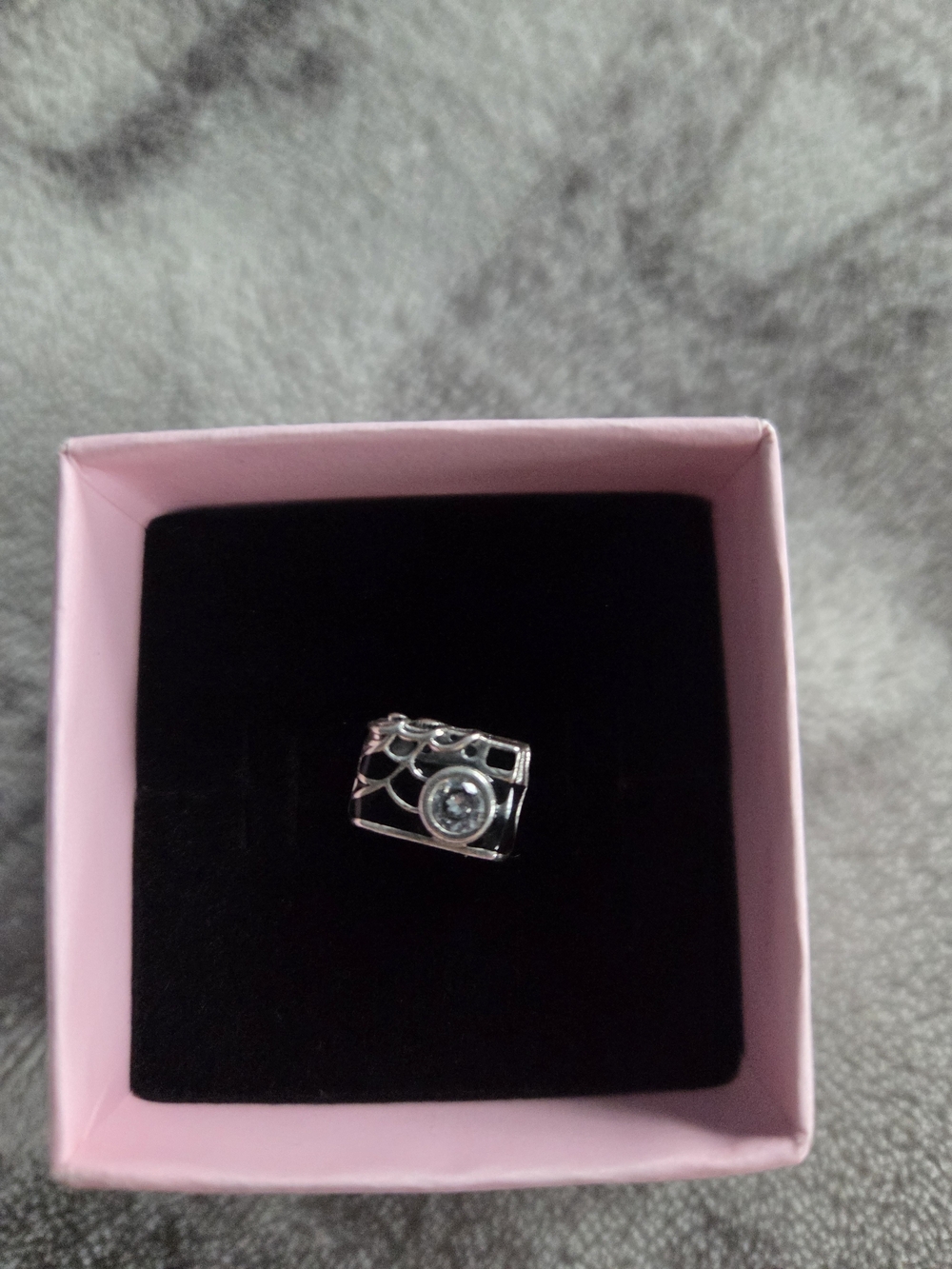 Pandora Charm Spiderman Camera